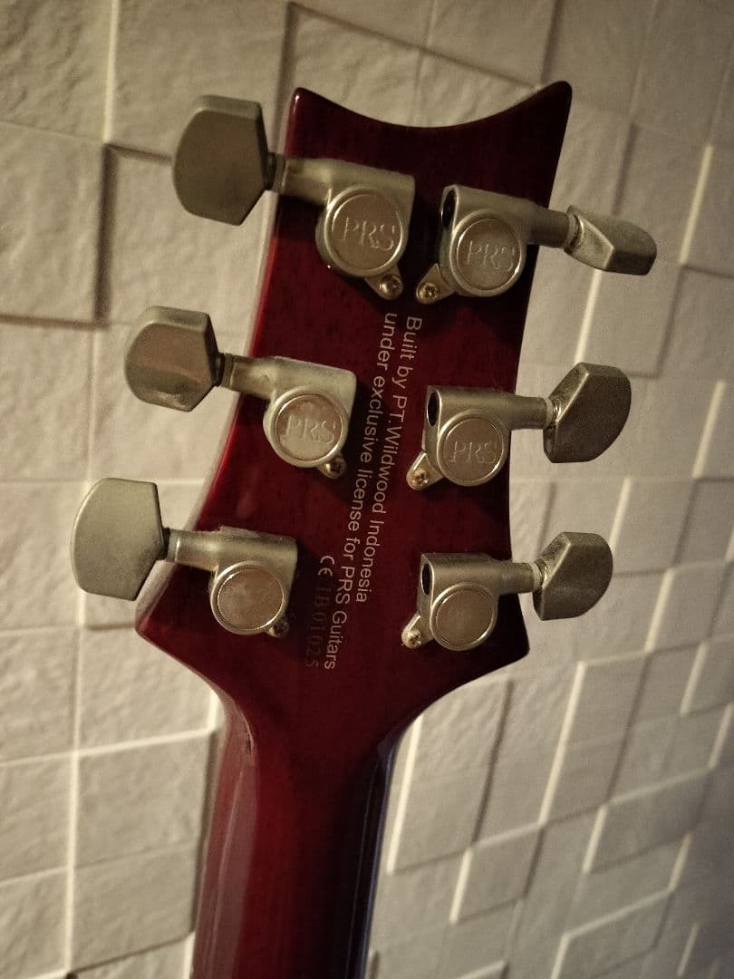 【美品】PRS SE サンタナ ワインレッド