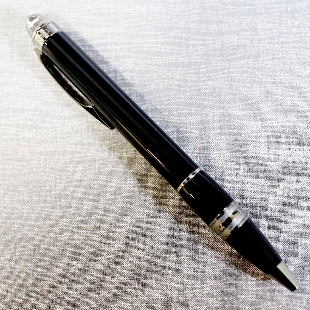 【極美品 送料込】モンブラン ボールペン スターウォーカー ミッドナイトブラック