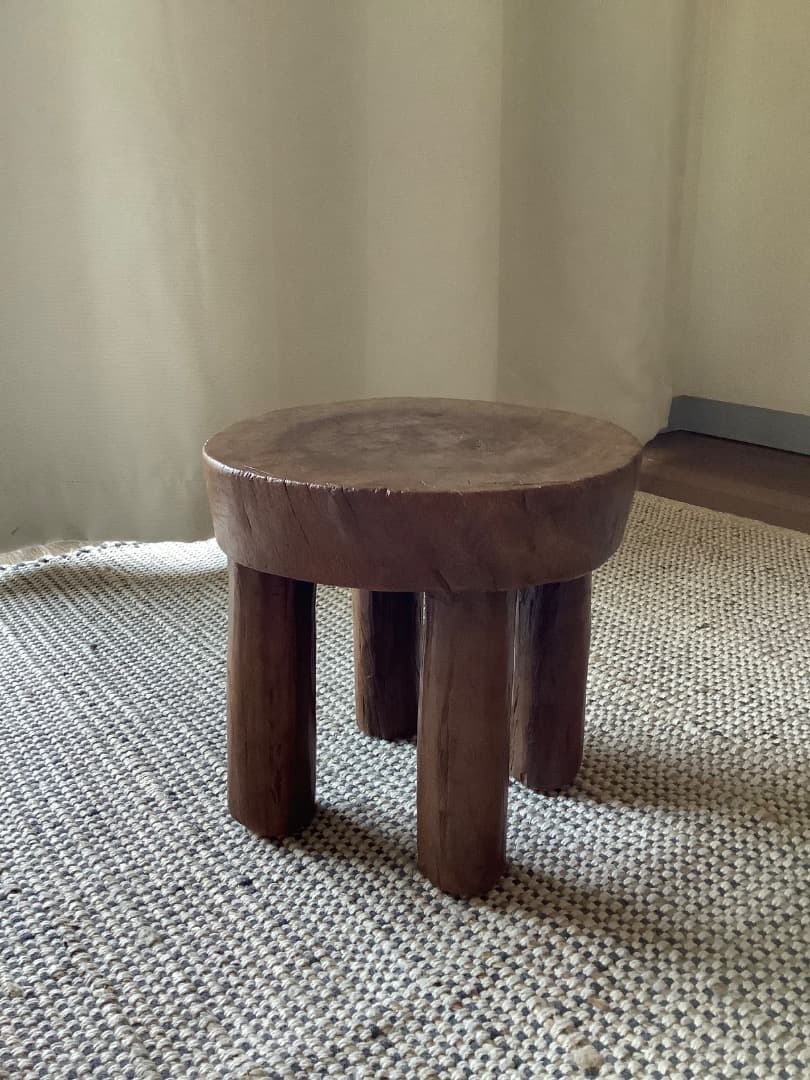 美品 セヌフォ族 スツール コートジボワール アフリカ アフリカンアート