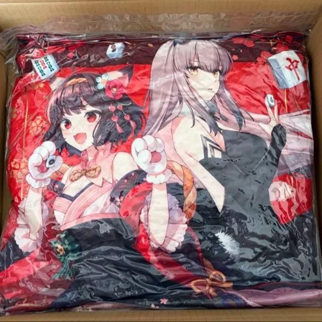 【非売品】雀魂 DMM JCB限定コラボ クッション＆絵馬セット【500名限定】