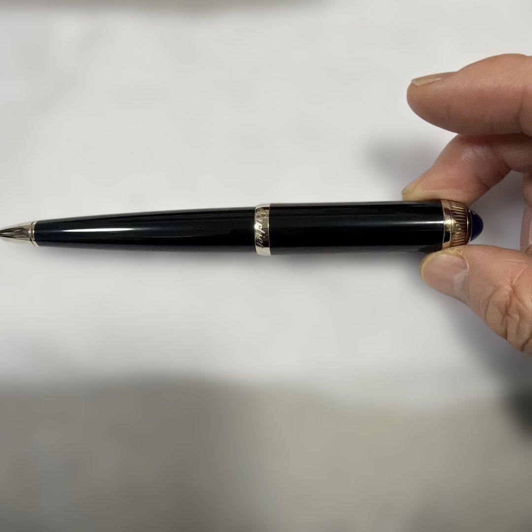 【カナほぼ未使用】Cartier 高級ボールペン黒　箱ショッパー付