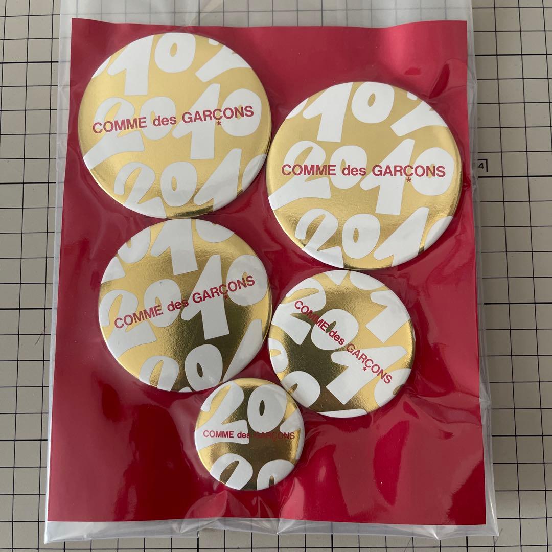 COMME des GARCONS ピンバッジ 5個セット