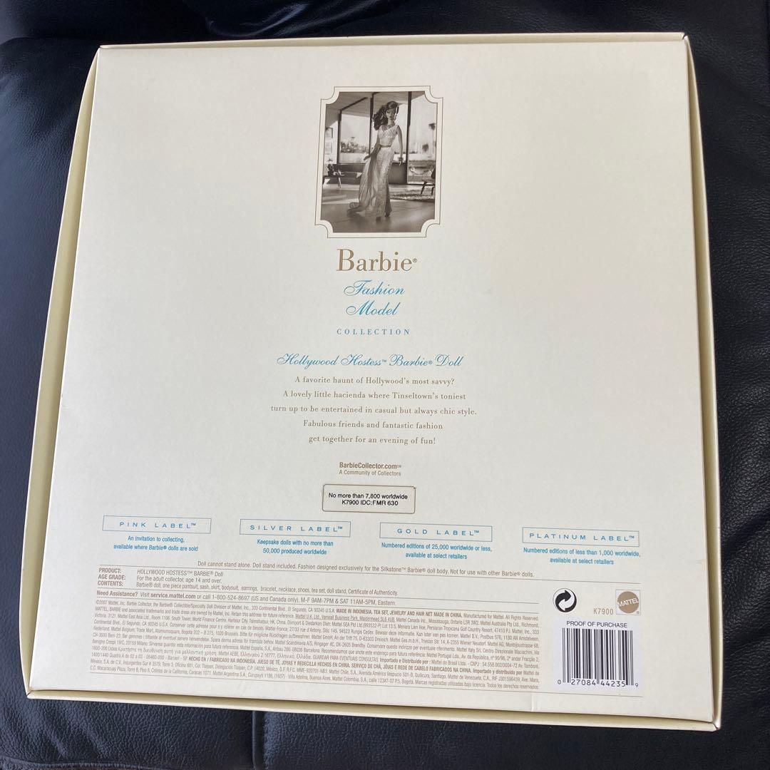その他 HOLLYWOOD HOSTESS BARBIE Doll