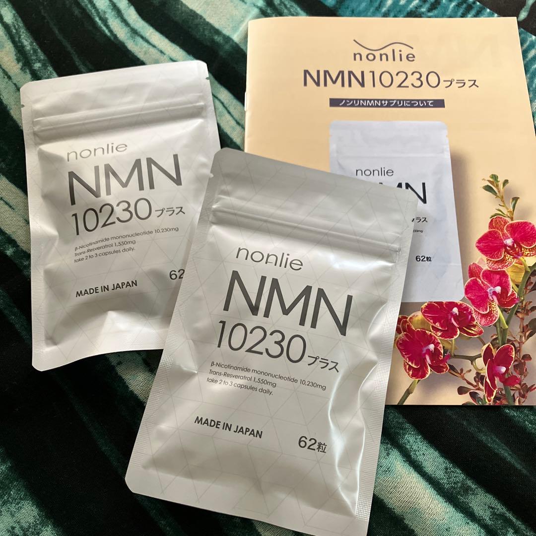 nonlie NMN 10230プラス　62粒✖️2袋