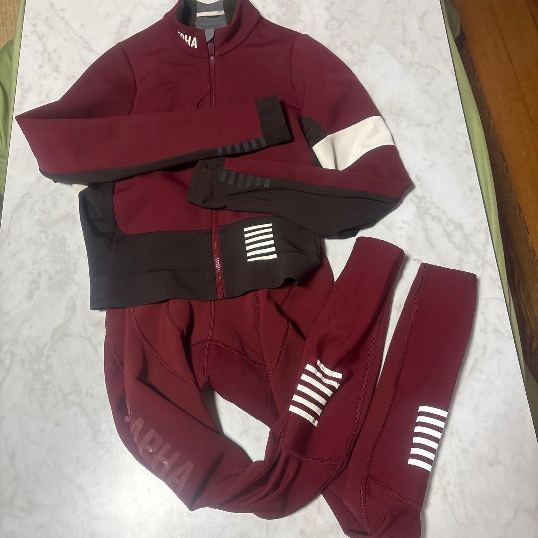 Rapha プロチームウィンタージャケット ビブショーツ上下セット