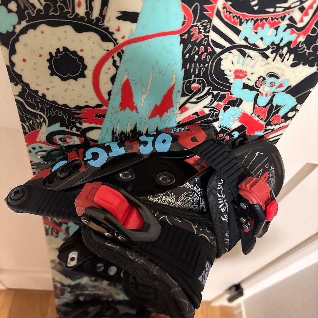 スノーボード ビンディングセット　ロシニョール　キッズ