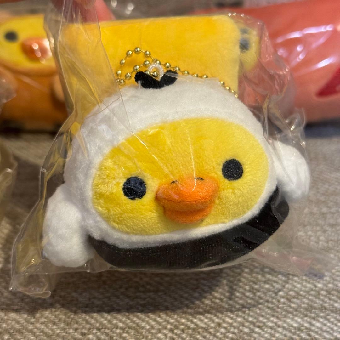 キイロイトリスーパー　ぬいぐるみ　3点セット