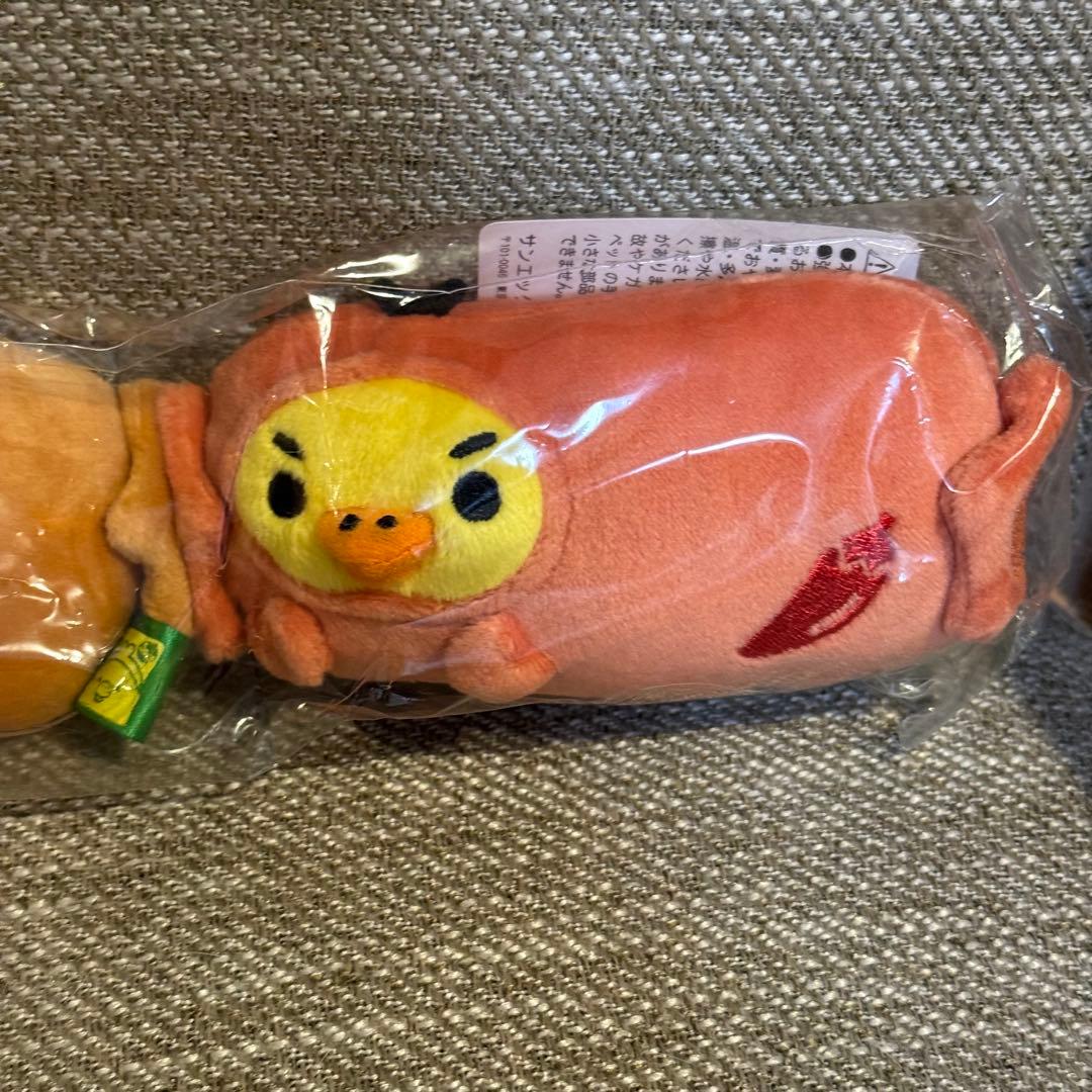 キイロイトリスーパー　ぬいぐるみ　3点セット