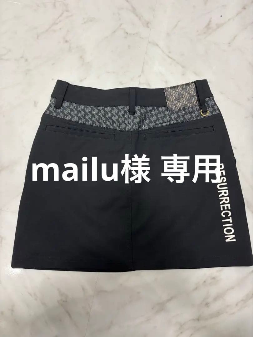 RESURRECTION ブラック スカート