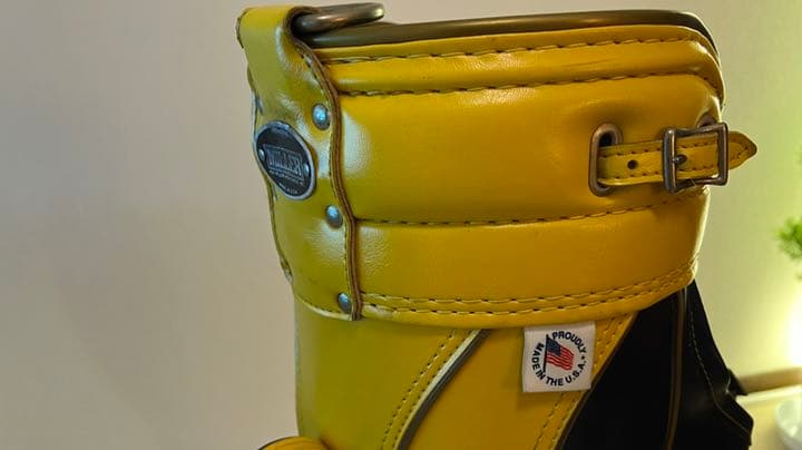 ヴィンテージキャディバッグRon Miller Pro Model ミシガン大学