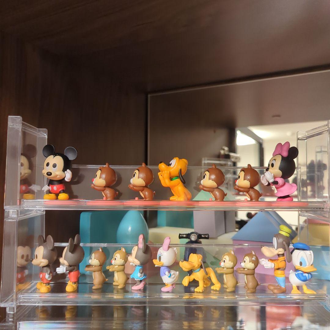 ミッキー・チップ・デール ディズニーワールドフィギュアセット