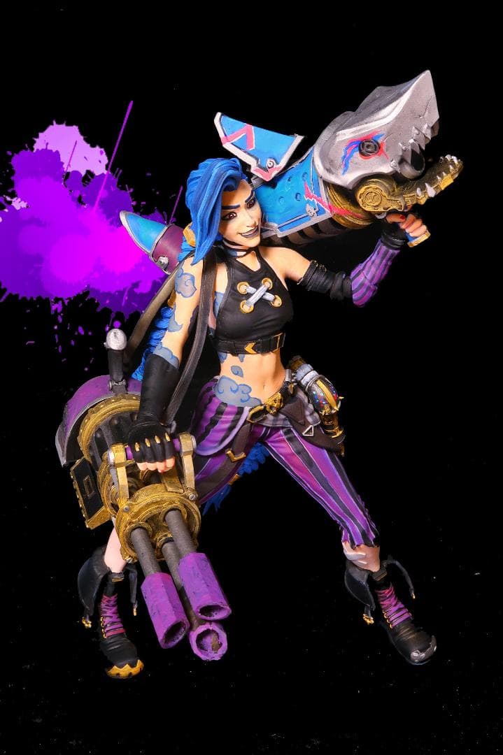 1/6 暴走パンクガール ジンクス ガレージキット（未組み立て未塗装）Jinx