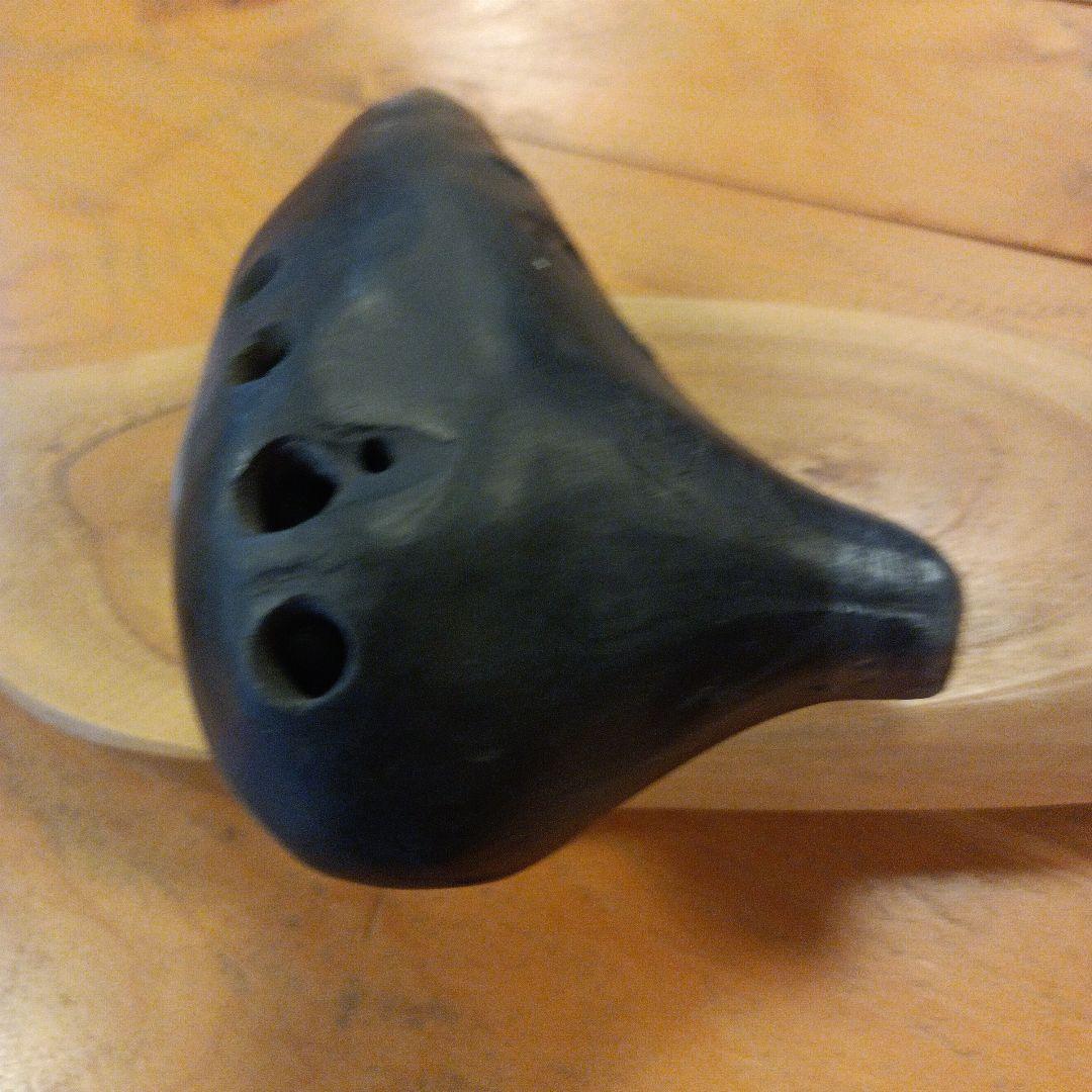 オカリナ工房福朗 AF管 はるか 悠 黒陶 未使用品 初窯 タイムセール3H