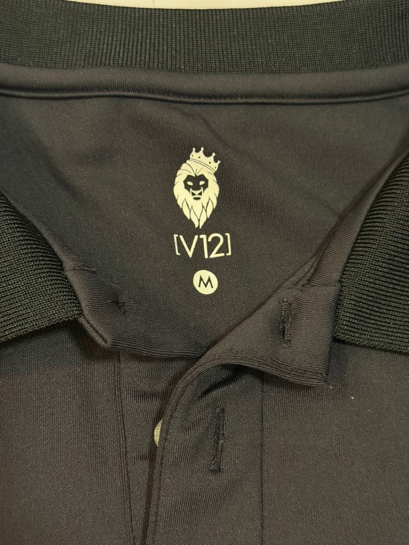 V12 メンズ ゴルフウェア ポロシャツ Mサイズ