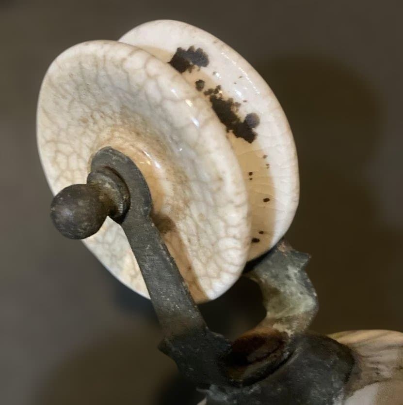 電笠　電傘　シェード　アンティーク　古民家　レトロ　昭和　大正浪漫　ロマン　碍子