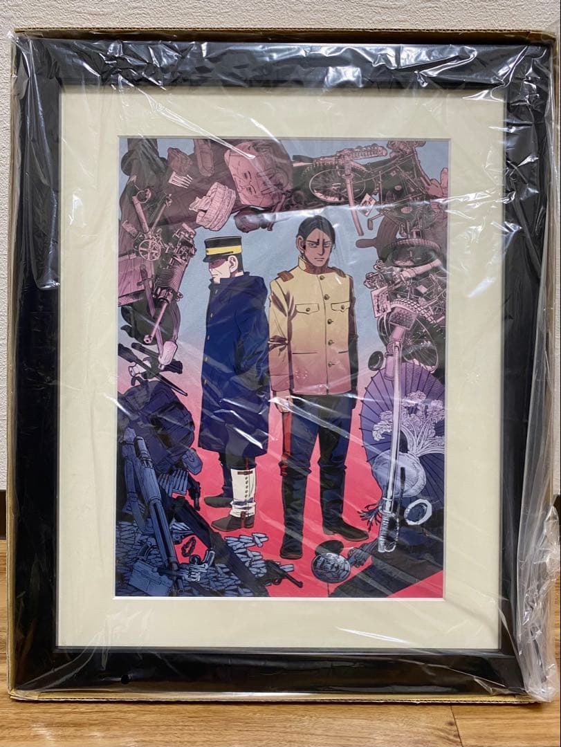 ゴールデンカムイ額装高精細デジタルカラー鯉登音之進月島基