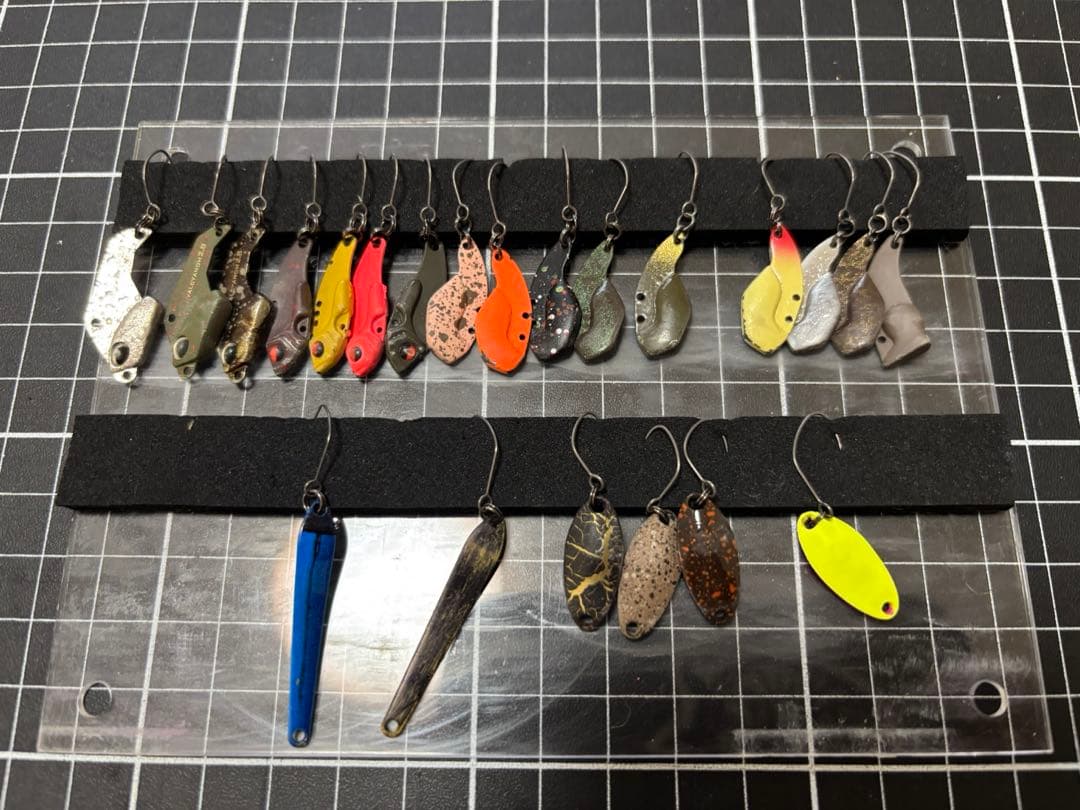 エリアトラウト　オリカラ多数　引退セット　プラグ60以上　スプーン60枚以上