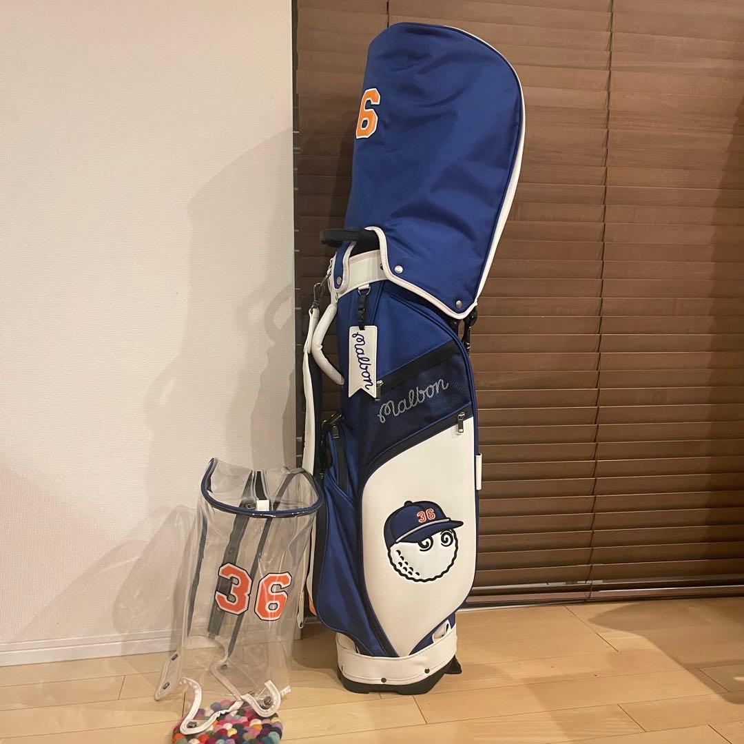 【即発送】MALBON マルボンゴルフ キャディバッグ ゴルフバッグ ブルー36
