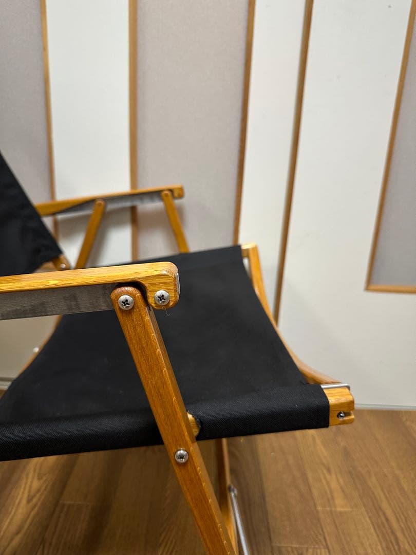 美品カーミットチェア　ブラック