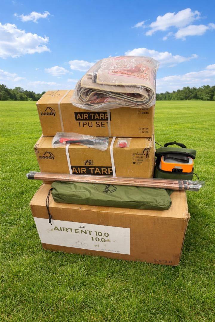 新品未使用 coody エアテント 10.0　エアターブ　フルセット