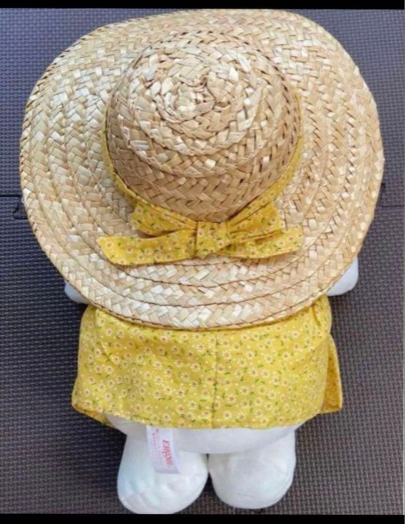 ハローキティ　キティ　ぬいぐるみ　平成　レア　希少　麦わら帽子