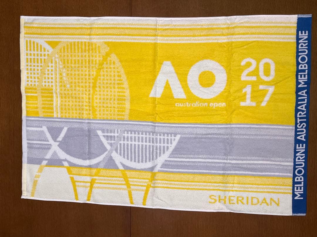 Australian Open Tシャツ ネイビー　タオル　2017年