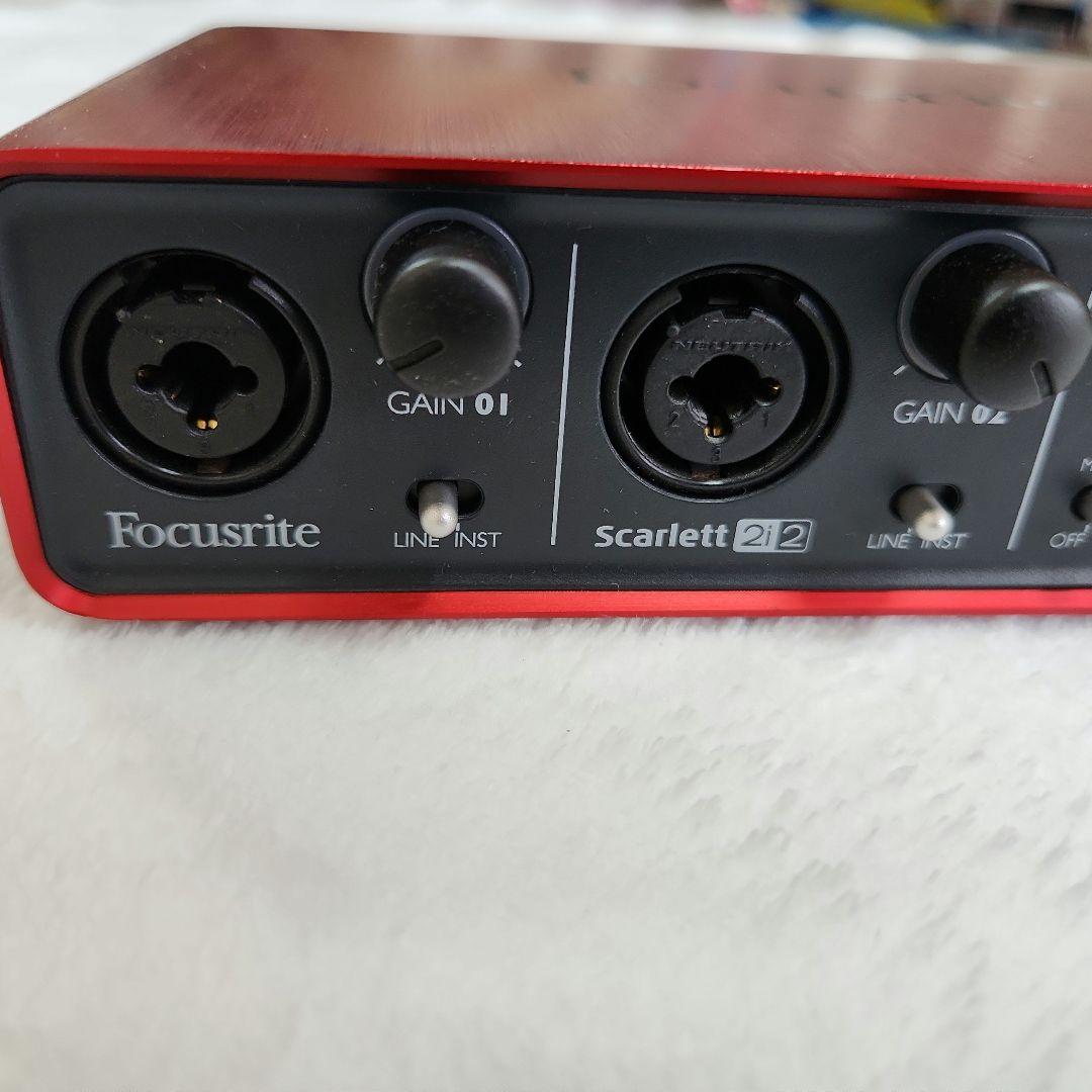 DTM・DAW focusrite scarlett 2i2