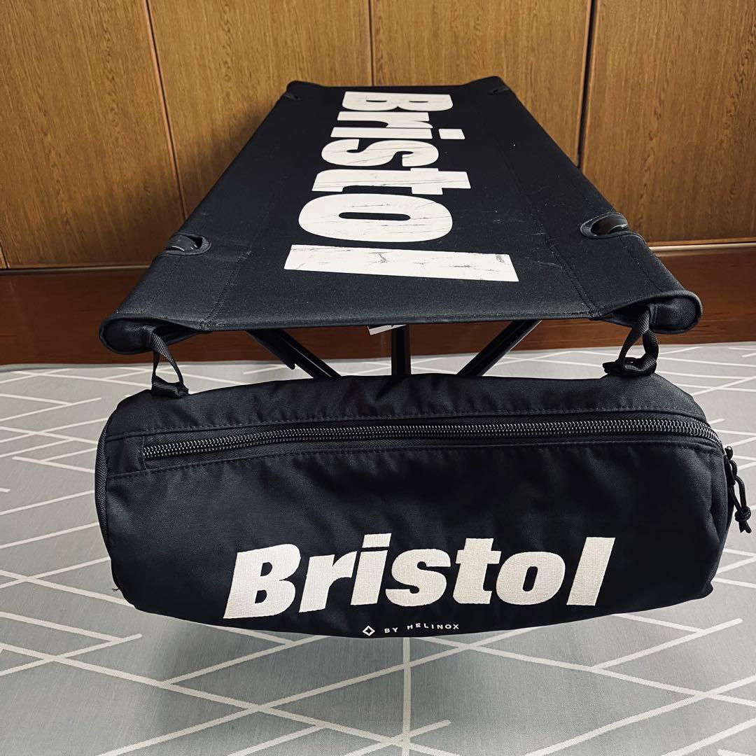 FCRB✖️HELINOX EMBLEM FOLDING BENCH／ブラック