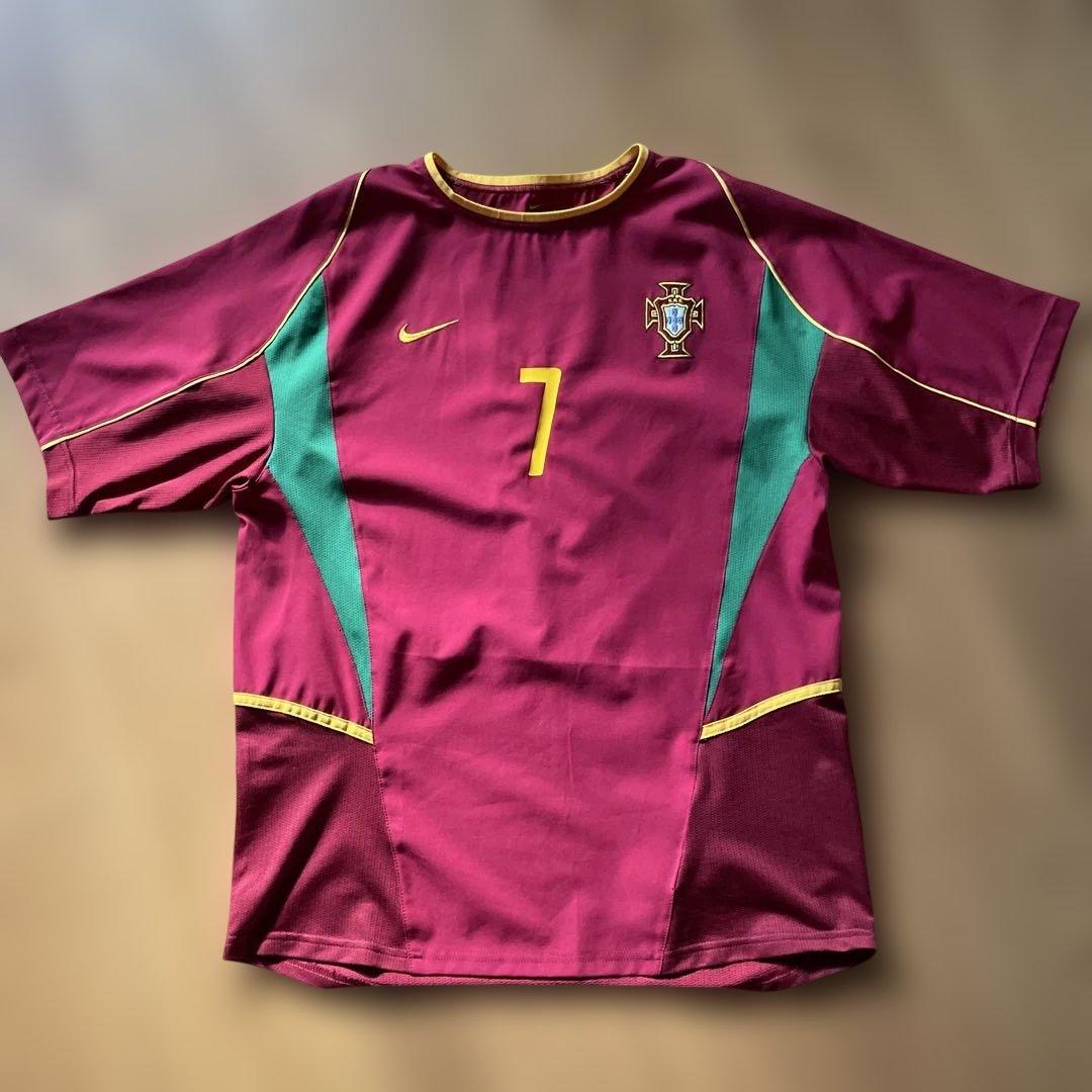 【美品】Nike ポルトガル代表 02/04 フィーゴ 【FIGO #7】