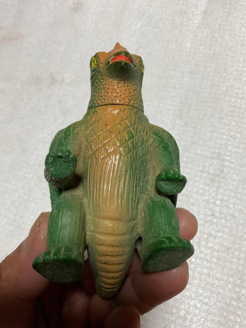 大怪獣・ガッパ。©️日活。ソフトビニール人形・極上品。【首のみ稼働します】。