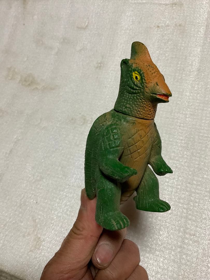 大怪獣・ガッパ。©️日活。ソフトビニール人形・極上品。【首のみ稼働します】。