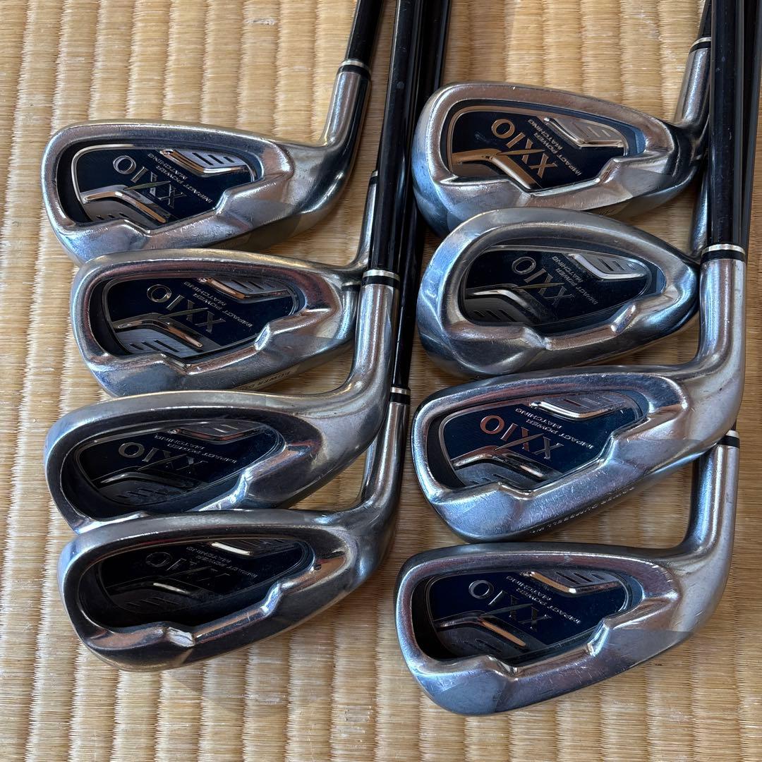 ゼクシオXXIO MP600 2010アイアンセット 8本セットレフティ