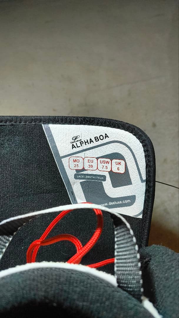 DEELUXE ALPHA BOA WOMENS 25cm スノーボードブーツ