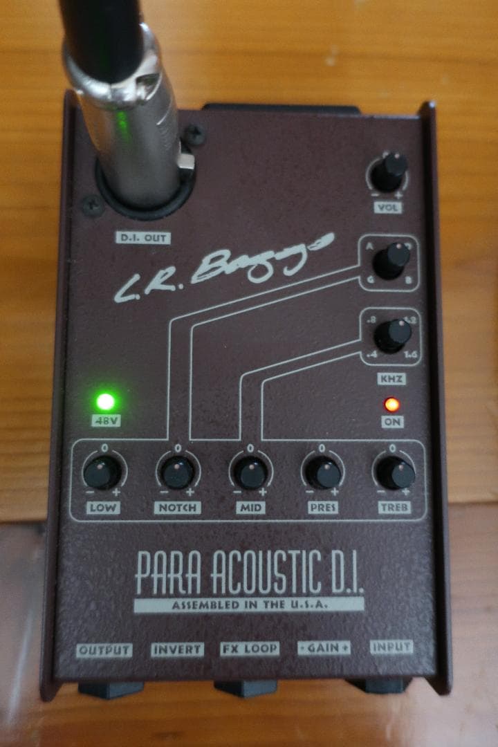 L.R.Baggs Para Acoustic D.I.アコギ用ダイレクトBOX