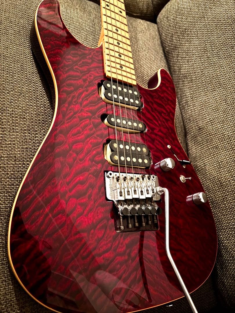 SCHECTER NV 22F キルテッドメイプルトップ【送料負担】