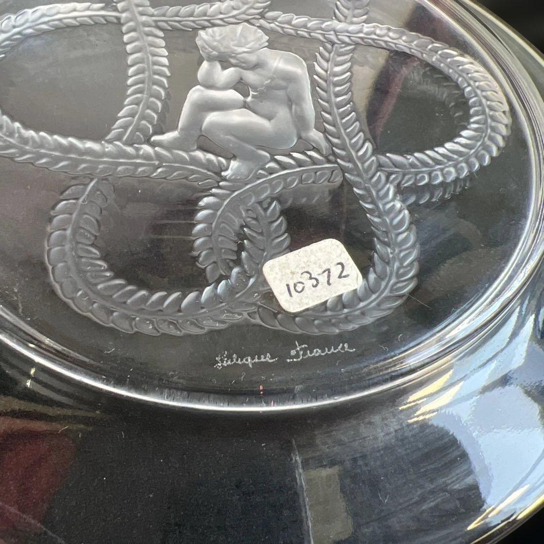 ルネ・ラリック　クリスタルガラス　お皿 2/6