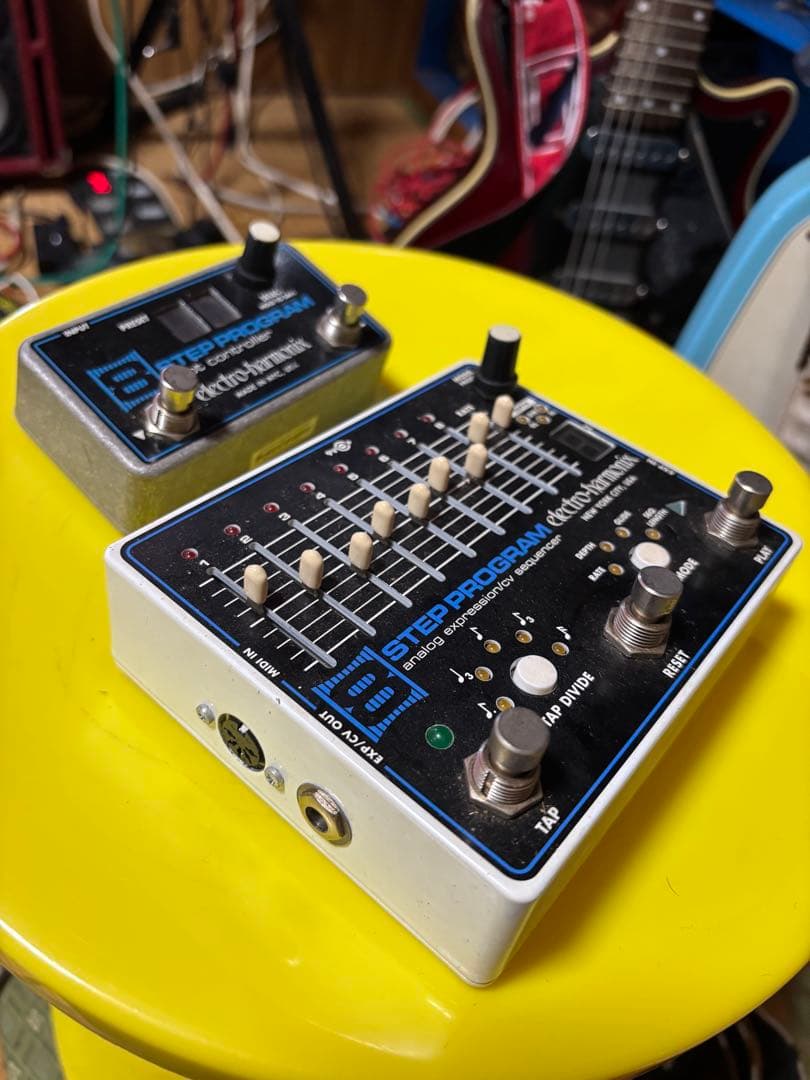 Electro Harmonix 8 Step Program とコントローラー