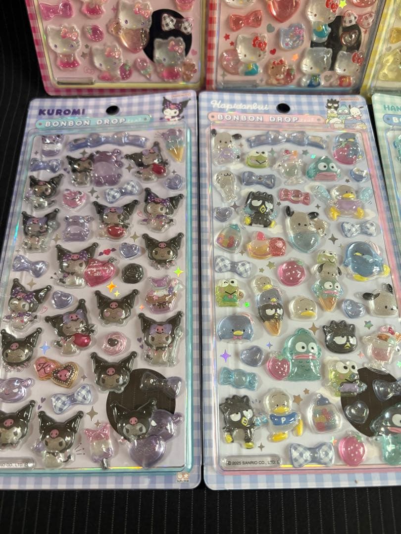 新品ボンボンドロップシール　まとめ売り クーリア サンリオ ちいかわ40枚セット
