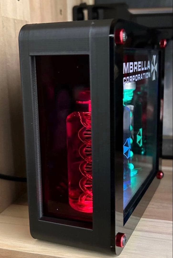 tウイルス アンプル ワクチン 点灯機能付きケース 小道具 コスプレ グッズ