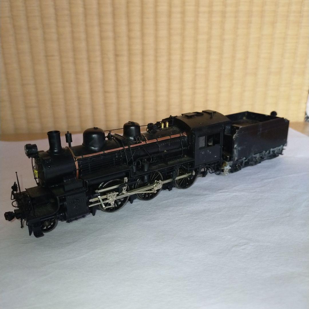 【中古・難有】HOゲージ 天賞堂 国鉄 C50形 蒸気機関車 デフ無