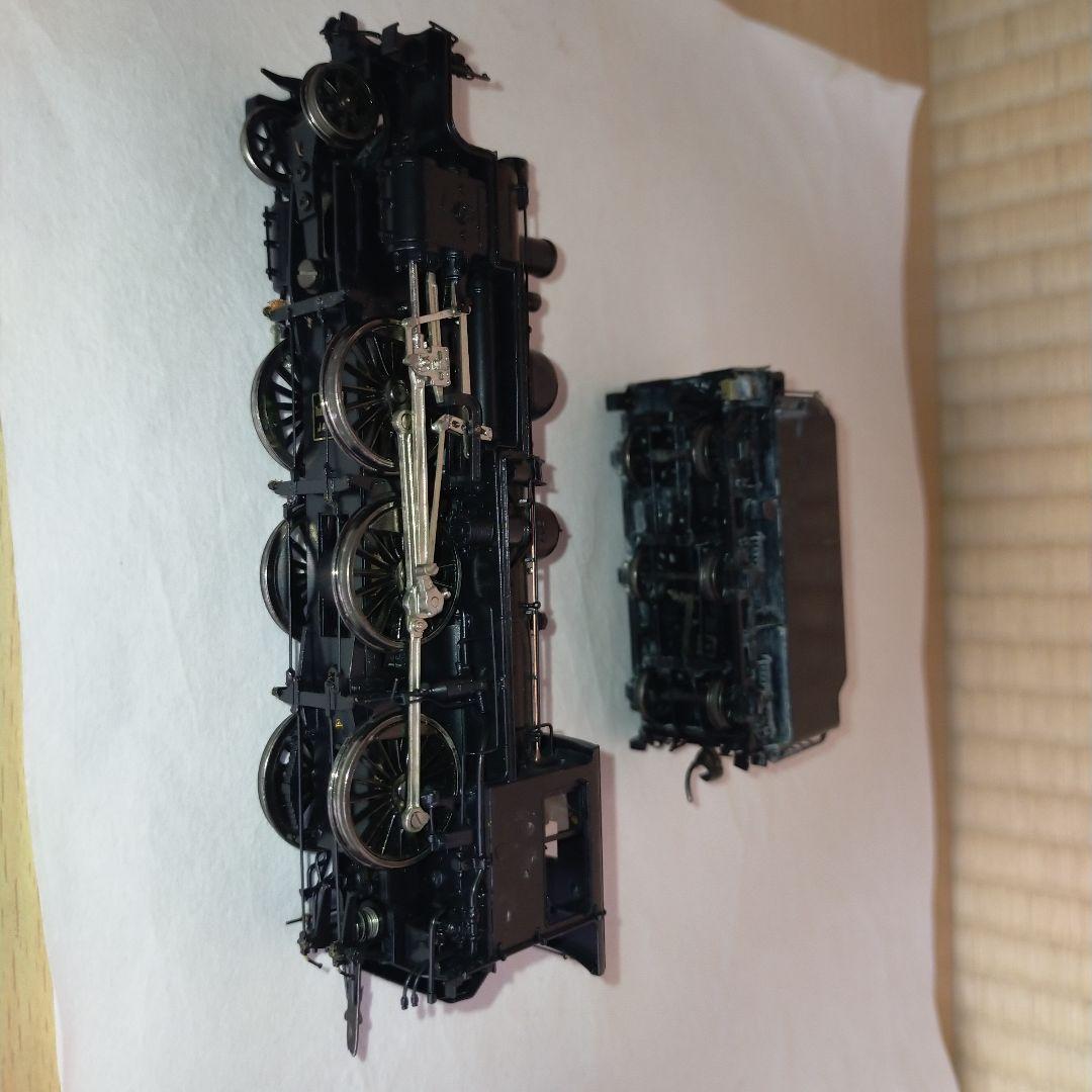 【中古・難有】HOゲージ 天賞堂 国鉄 C50形 蒸気機関車 デフ無