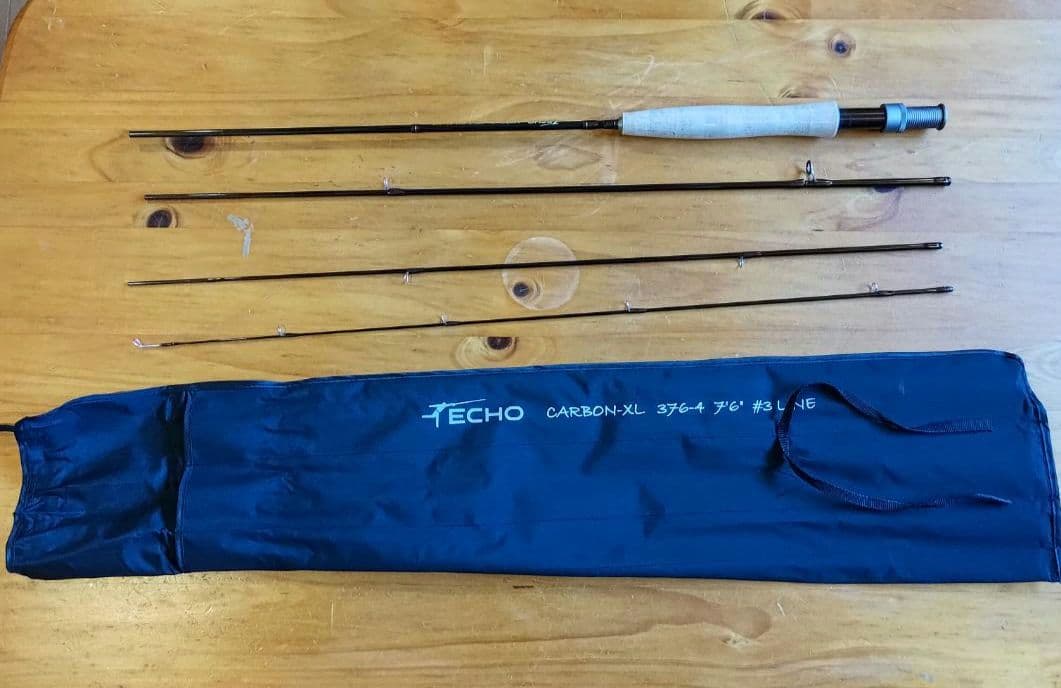 フライロッド　ECHO CARBON-XL 7'6\" #3