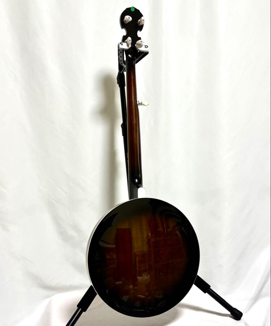 【美品、新品弦張替済】Aria 5弦バンジョー SB-40 ゴトーペグ