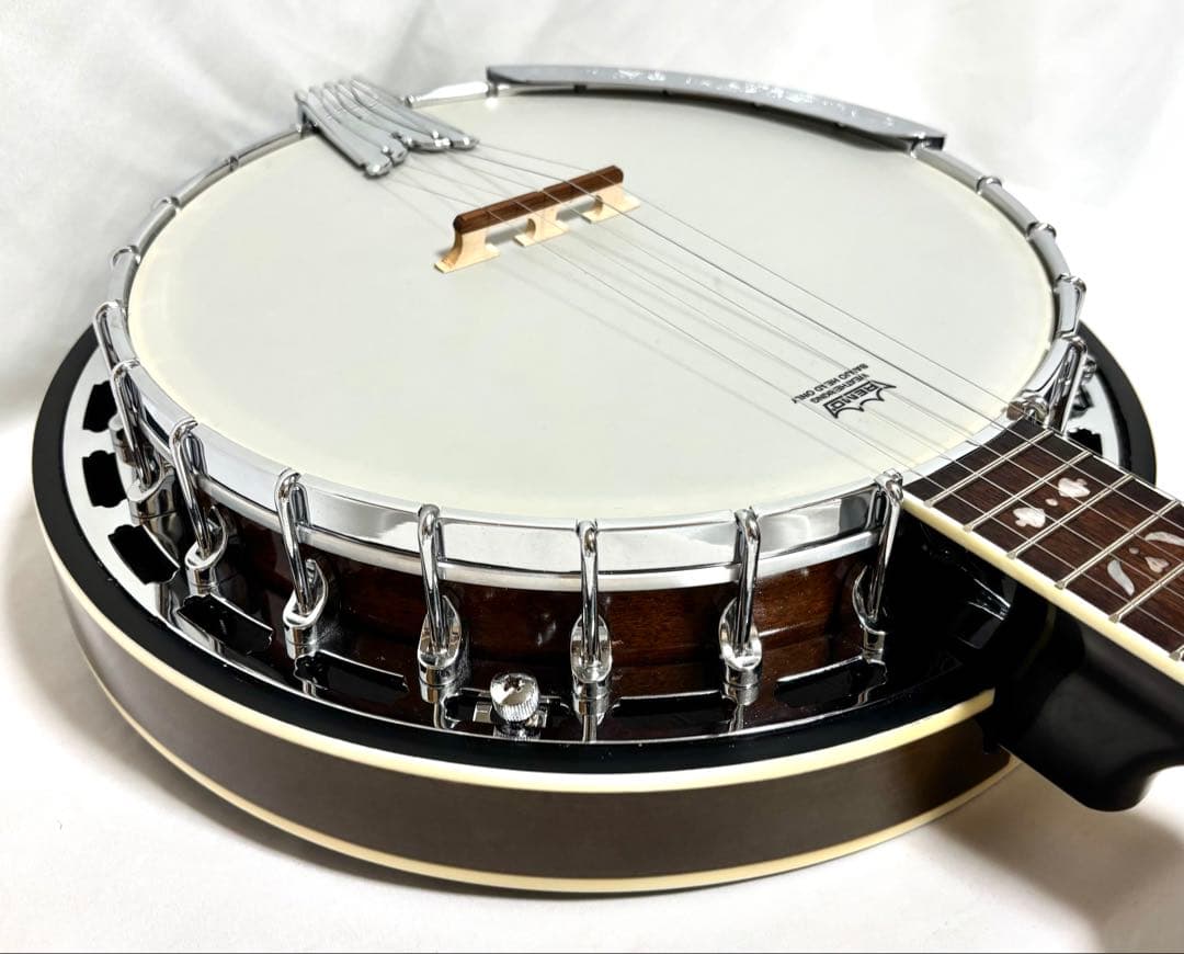 【美品、新品弦張替済】Aria 5弦バンジョー SB-40 ゴトーペグ