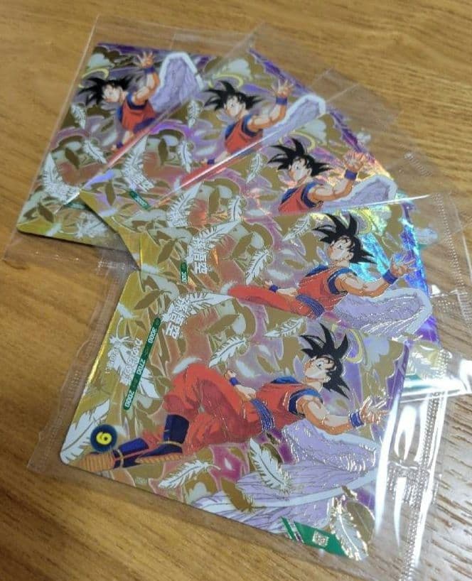 【5枚セット】ドラゴンボールスーパーダイバーズ　孫悟空