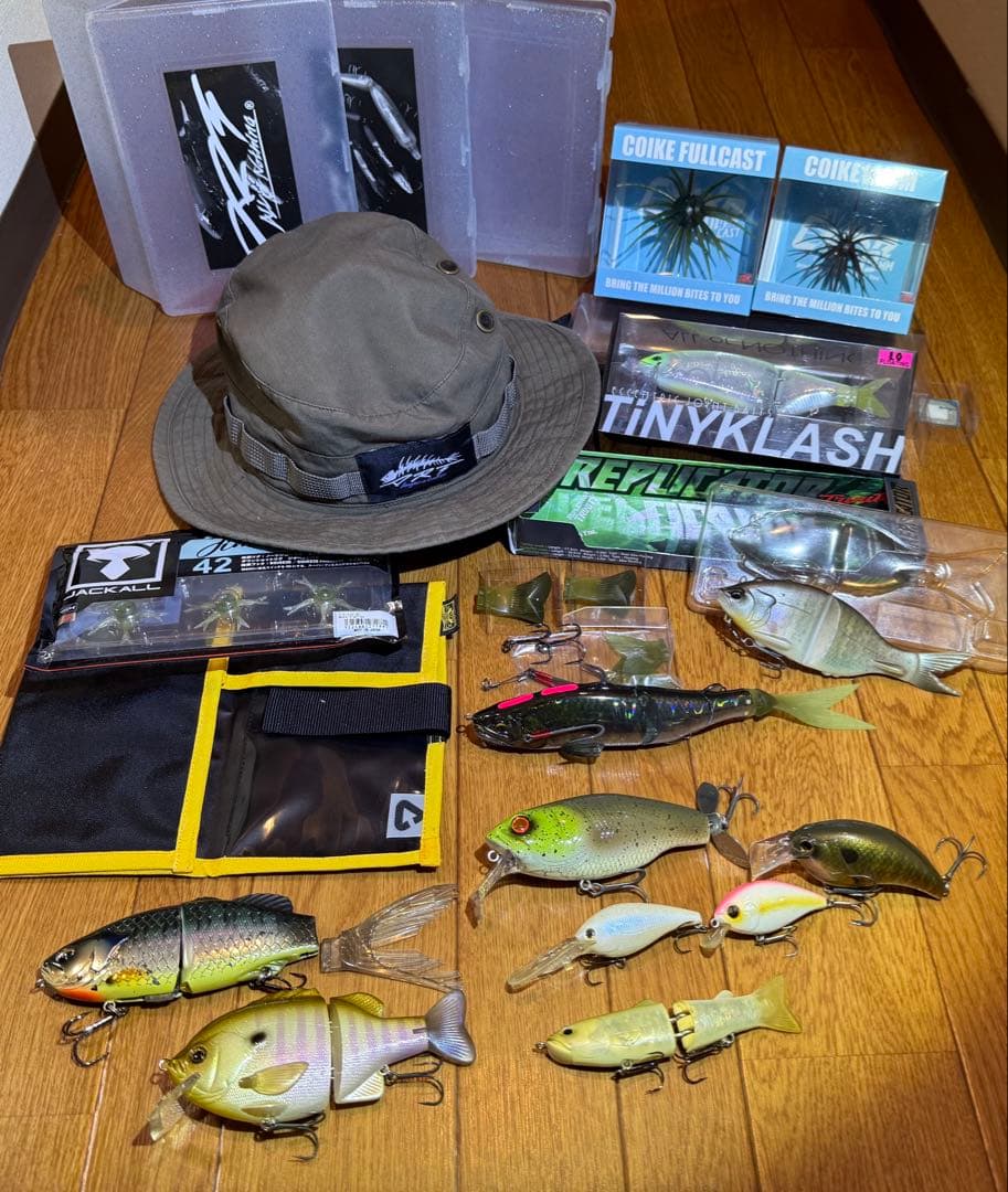 バス釣り 引退セット drt タイニーなど