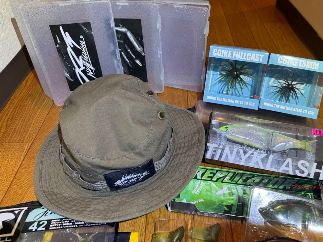 バス釣り 引退セット drt タイニーなど