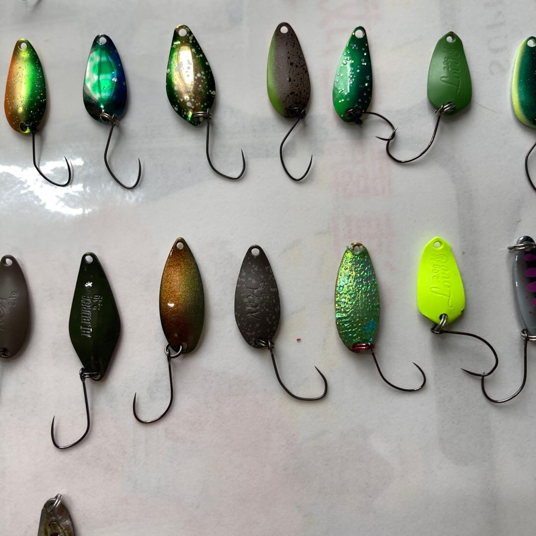 管釣りスプーン90個詰め合わせ　ブランド各種