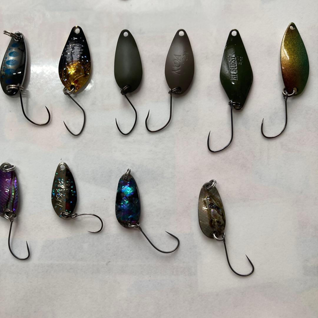 管釣りスプーン90個詰め合わせ　ブランド各種