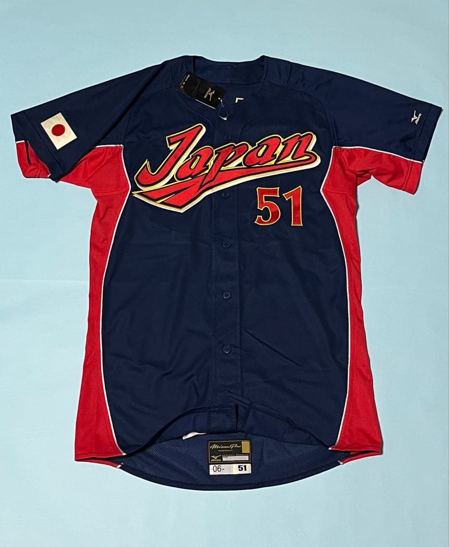 タグ付新品　2006WBC日本代表　イチロー選手ユニフォーム　ミズノプロ